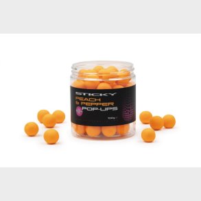 Sticky Baits Peach & Pepper Pop-Ups