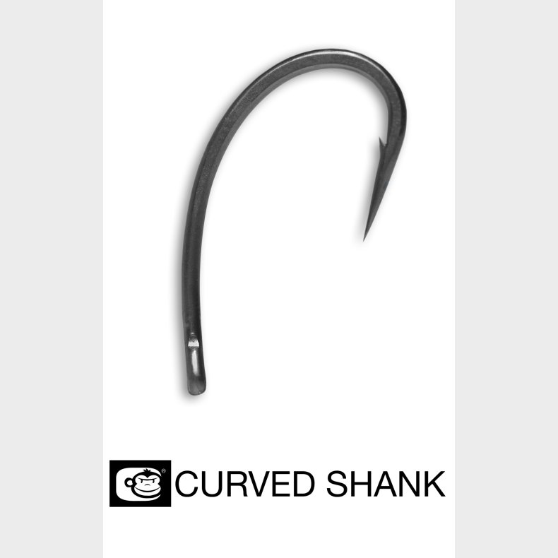 Ridge Monkey Tec Curved Shank Barbed